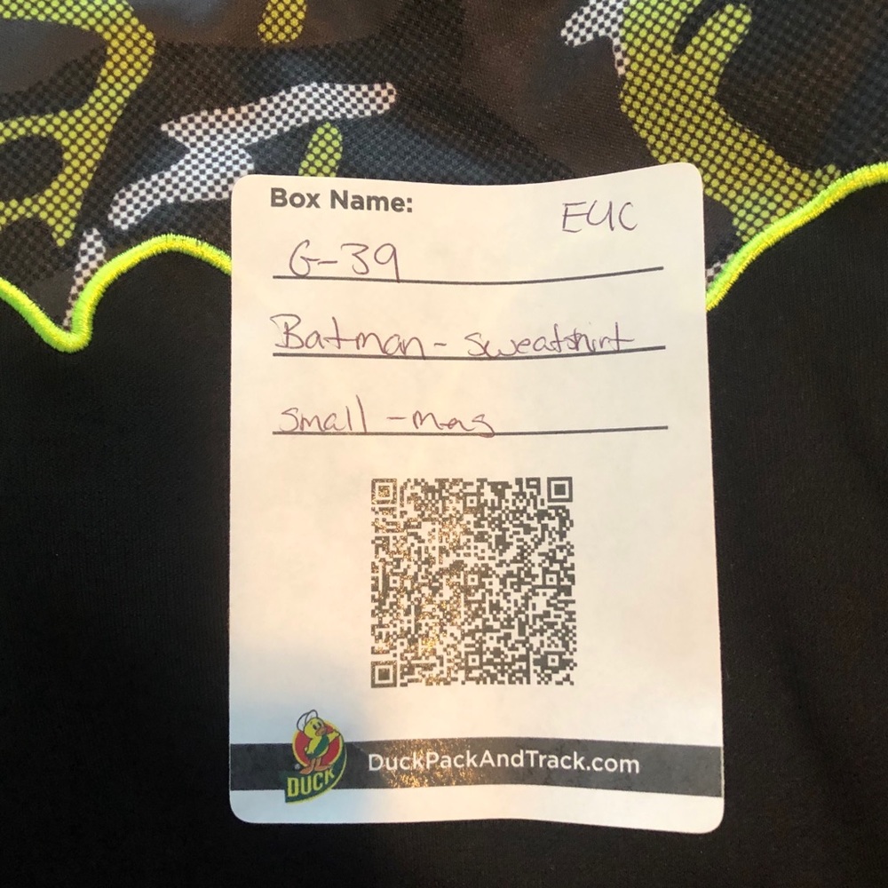Batman Hoodie. Men’s Small. EUC. - Picture 3 of 3